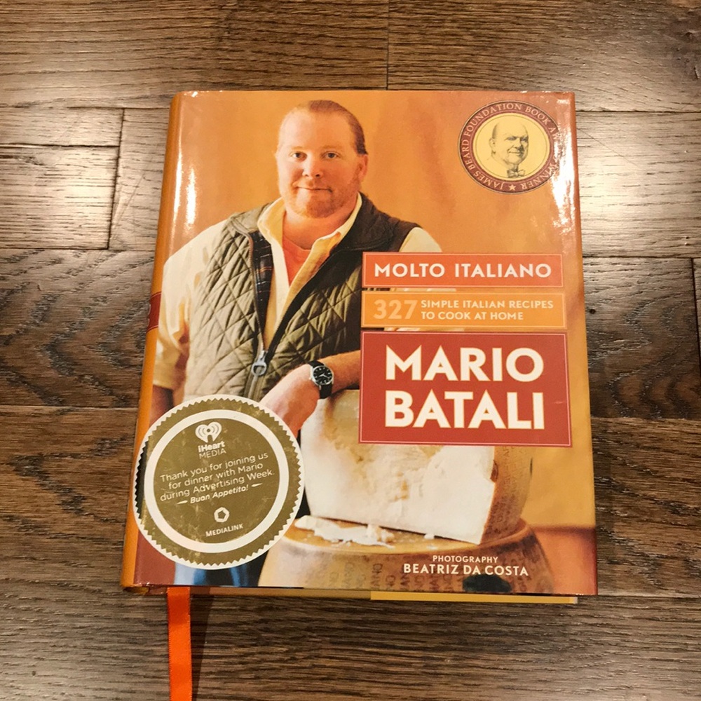 Molto Italiano Cookbook by Mario Batali
